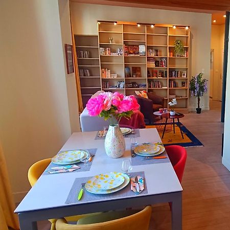 Appartement De Style - Rue Pietonne - Centre Ville Caen Luaran gambar